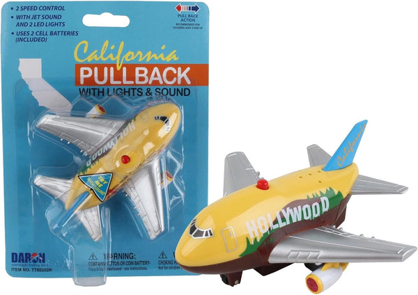Daron California Pullback Toy with Light and Sound