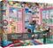 BBOLDIN Beach Summer House Puzzle for Adults 1000 Piece, Ocean Seashore Retreat Jigsaw