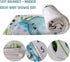 Baby Monthly Milestone Blanket Elephant, Safari Baby Photo Blanket, Gift for New Moms, 50"x40"