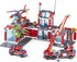 General Jim's Fire Station Multi Emergency Vehicle, 774 Piece Modular Building Block Bricks Toy