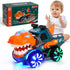 KidsMind Dinosaur Monster Truck for Baby Boy Music and Light Up Toy for