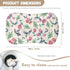 ZDCUSTOM Hummingbird Flower Bassinet Sheets for Baby Girl Baby Crib Sheets Baby Sheets for Crib Soft Crib Sheets
