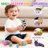12PCS 3+ Cevioce Easter Basket Stuffers for Kids Slug Fidget Toys Bulk, Easter Gifts for Boy Girl Toddler Sensory