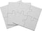 Lil' Ones 4-Piece Blank Puzzle, 24 Puzzles Per Package, 4"x4", White