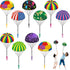 10 Pack Parachute Toys, Tangle Free Flying Toys for Toddlers, Outdoor Flying Fun for Kids