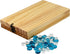 Wooden Mancala Board Game Set - Portable and Educational Two-Player Strategy Game for Family Fun