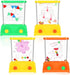 Gejoy 4 Pieces Handheld Water Games, Mini Retro Ring Toss Game for Kids Birthday Party Favor (Classic Style)
