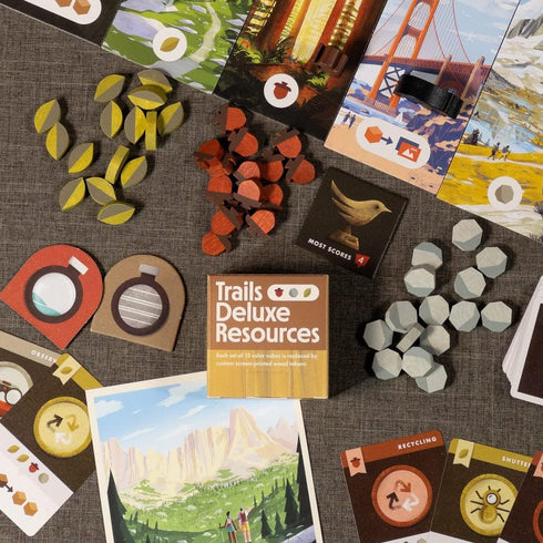 Keymaster Games Trails Deluxe Resources - Game Supplies