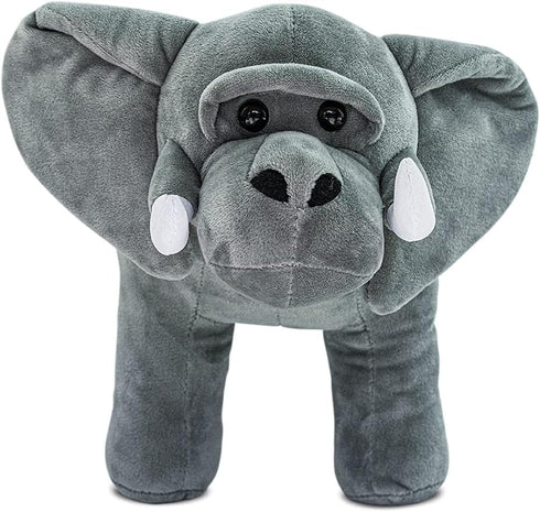 15, Randimals Elephant Plush Stuffed Toy Gorilla Face Soft & Huggable, Premium Quality Hybrid Animal Friend Encourages