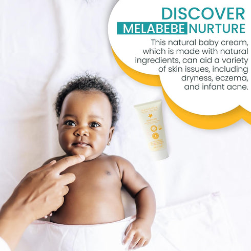 Nurture Daily Moisturizing Cream - Baby Eczema Cream & Lotion for Sensitive Skin, Natural with Shea, Aloe & Jojoba - 6oz