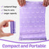 1500 Count 100 Diaper Disposable Bags for Baby Diaper Sacks Baby Powder Scent Disposal or Pet Waste Bags, Rolls(Purple)