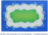 Feleph 4 Pieces Classic Blue Baseplate for City Road, Beach, Ocean Island, 10 x 10 Inches, Compatible with All Major