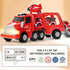 MindPal 3 4 5 6 7 8-in-1 Set 3-5, Set Fire Truck Toy for Years Old Toddler Boys, Fire Car Carrier Vehicle for Boys Age