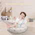 Inflatable Baby Chair with Tray, Blow Up Baby Seat for Infants 3 Months & Up