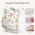 20 Count KIIS Disposable Baby Bibs for Travel - Paper Bibs for Infant, Toddlers & Kids - Travel & Daycare Essentials