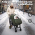 Winter Baby Car Seat Cover, Waterproof, Windproof Warm Winter Car Seat Cover for Doona Car Seats and Strollers,Fleece