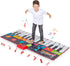 AbcoSport 8 70" 24 Abcotech Kids Floor Piano Mat | Giant Dance Floor Keyboard Sensory Toys | Play, Record, Playback