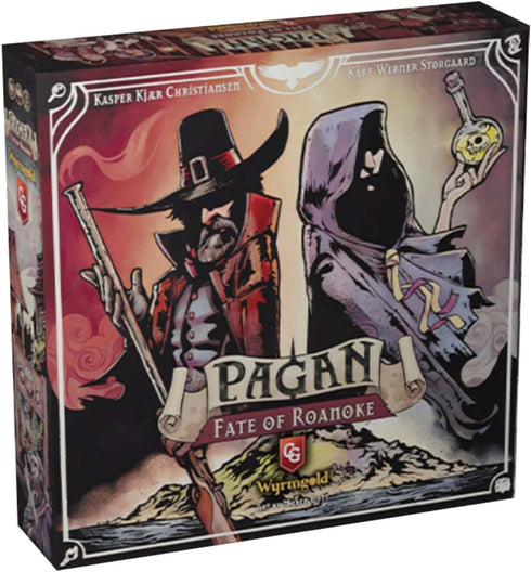 Asymmetric 2 3060 12+, Capstone Games Pagan: Fate of Roanoke Strategy Card Game Player Deduction Duel with Hidden