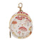 YETTASBIN Mushroom Portable Pacifier Holder Case with Metal Hook Buckle & Zipper for