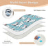siphylline 52" 34" Cartoon Kitten Glasses Extra Large Resuable Training Pee Pads for Kids Waterproof Washable Baby