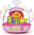 MoraBaby Baby Girl Toys 6-12-18 Months, Press & Spin Ocean Musical Light Up