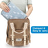 Accmor Portable Diaper Changing Pad, Waterproof Baby Changing Mat, Foldable Travel Diaper Changing Pads for Baby, Baby
