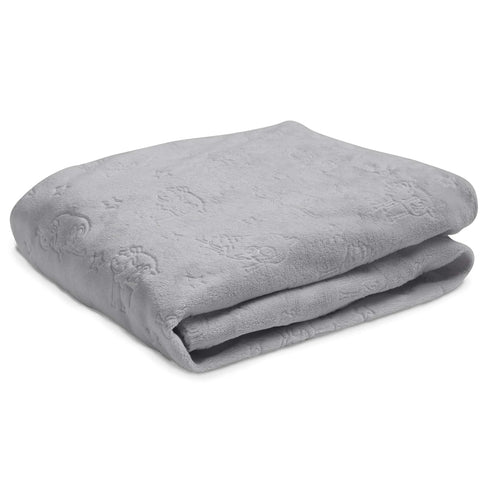 Grey Plush Cover Contoured Changing Pad by Serta Perfect Sleeper