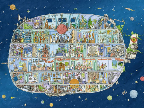Heye "Spaceship" 29841 Adolfsson Triangular Puzzles