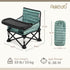 6-36 Toddler Booster Seat for Dining Table & Kitchen Chair - Portable Foldable with Removable Tray, Baby Camping Chair