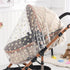 Portable Daisy Print Mosquito Net for Stroller, Baby Pram Netting Cover, Bug Net for Strollers, Bassinets, Cradles