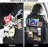 ONE PIX Backseat Car Organizer Mats, Storage Bag with Touch Screen Tablet Holder for Kids Car Seats