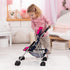 Bayer Design Dolls: Buggy Stroller - Blue, Pink Hearts, Unicorn - Accessory for Dolls Up to 18", Kids Toy, Ages 3+