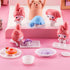 Skylety 33 Pieces 1:12 Dollhouse Miniature Decoration Accessory, Kitchen Tableware Set for Dolls House