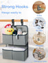 80+ 4 Pockets-H19in L15 Hanging Diaper Organizer for Crib/Playpen/Bassinet Hold Diapers - Deep x in Changing Table