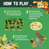 Educational Insights Jungle Rescue Game, Toddler Board Games for Fine Motor Skills, Gift for Ages 3+