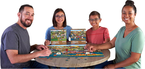 RoseArt - Home Country - 1000 Piece Jigsaw Puzzle for Adults - Cape Ann