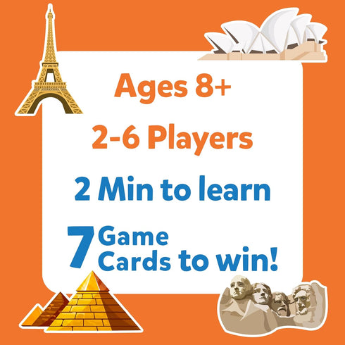 Skillmatics Card Game - Guess in 10 Countries of The World, Perfect for Kids & Families