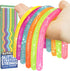 BUNMO Sensory Toys Stretchy Strings - Fidget Toys for Toddlers 3+, Glitter 6 Pack for Hours of Fun