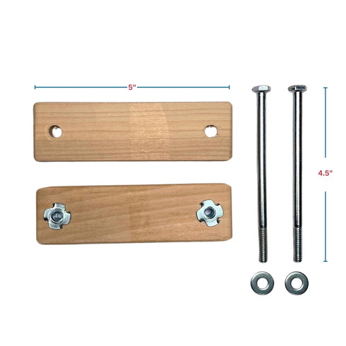 Cardinal Gates SC Square Clamp for Safety Gates, No Hole Baby Gate Banister Adapter
