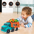 3 1-3 Set Aigitoy Pcs Toddler Car Toys for Years Old, Construction Vehicle Toys Carrier Tuck Includes Dump Truck, Mixer
