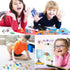46Pcs Animal Erasers Bulk, Mini Puzzle Erasers for Kids, Party Favors, Classroom Prizes, and School Supplies