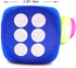 Jumbo EVA Dices, Giant Dot Foam Dices for Kids Building Blocks, Educational Party Supplies, 12PCS in 4 Colors