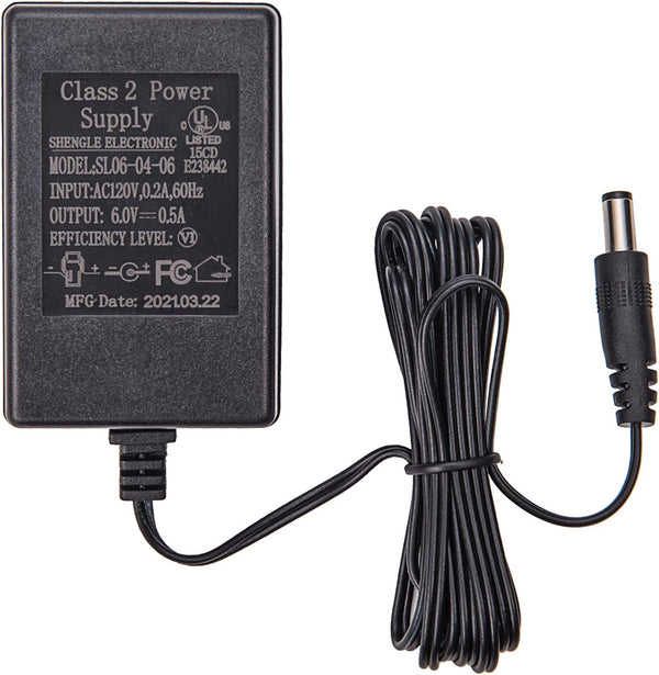6 Volt Charger for 6V Kids Powered Ride On Car, 6V Charger for Electric Baby Carriage Ride On Toy Power Adapter