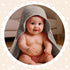6 32 32 Inch Peryiter Pcs Muslin Hooded Baby Towels x Cotton Newborn Bath Essentials Muslin Infant Blankets Absorbent