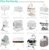 100% Mulberry 32"x16"x4") Silk Bassinet Sheets for Baby, Silk Fitted Sheet, Great for Baby Hair Soft Silky Sheet