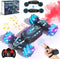 Axirata Remote Control Car Hand Controlled Gesture Stunt Car with Spray, Lights & Music for Kids 6-13, 4WD 2.4GHz