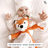 Riff Raff Baby Sleep Toy Soother - Musical Plush Fox with White Noise & Lullaby - Lovey Security Blanket for Newborns
