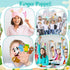 12 Animals Finger Puppets Set - Educational Pretend Play Toys for Kids Ages 3+ Easter Hunt Filler