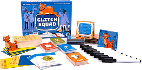 Glitch Squad Collaborative Logic Puzzle Game for 3 to 8 Players, Ages 8+, by Resonym Games