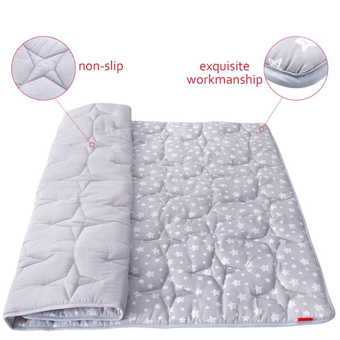 79x55 Inches, Baby Play Mat Extra Thick, Large, Crawling Mat Non Slip Padded Baby Mats for Playing Baby Playmat Floor